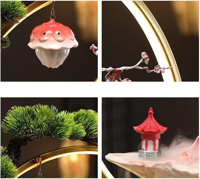 Aqua Style Water Fountain Indoor Decor Zen Waterfall