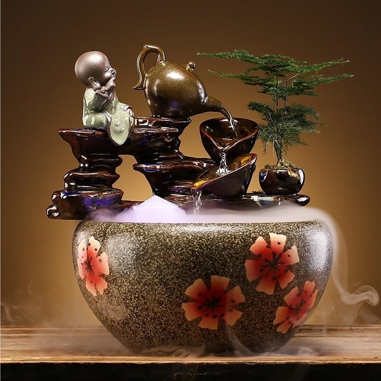 Elegant Indoor Tabletop Fountain Decor
