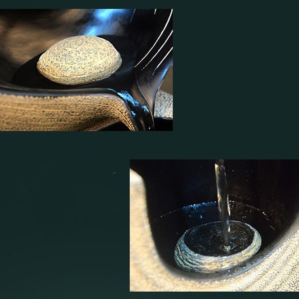 Water Circulation Decorative Tabletop Fountain for Home Office Study Porch