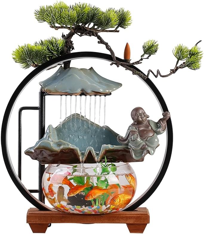 Indoor Fountain Tabletop Decorative Water Feature