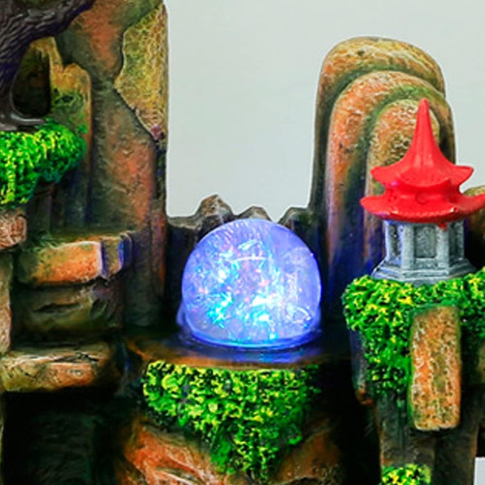 LEYSRIS Desktop Fountain with LED Light
