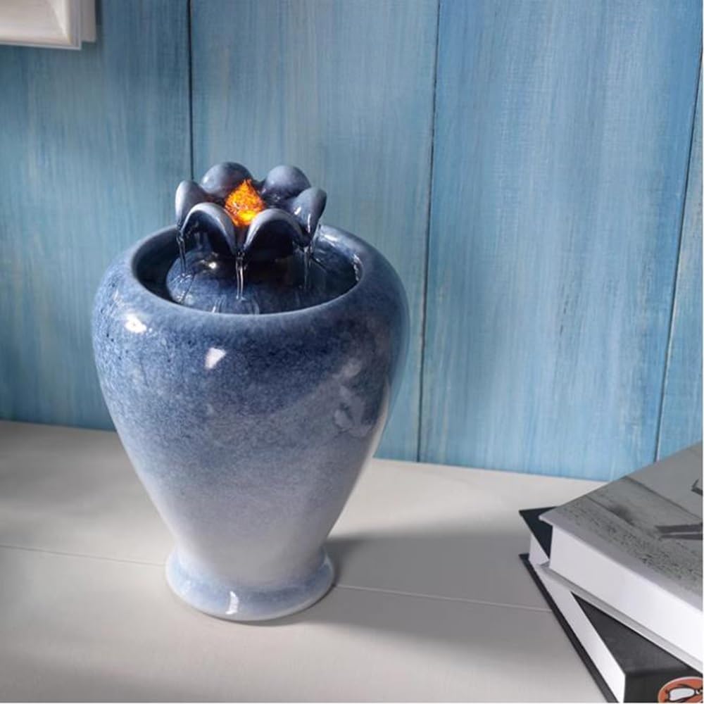 Royal Vase Desktop Water Fountain with Circulating Water Design