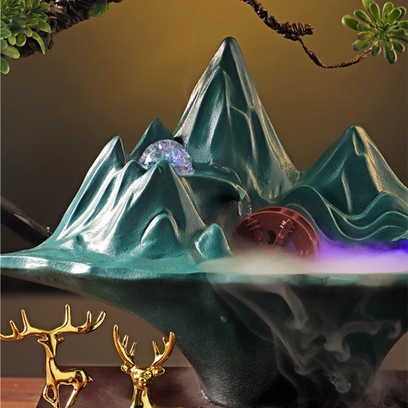 Stylish Tabletop Indoor Fountain with Humidifier