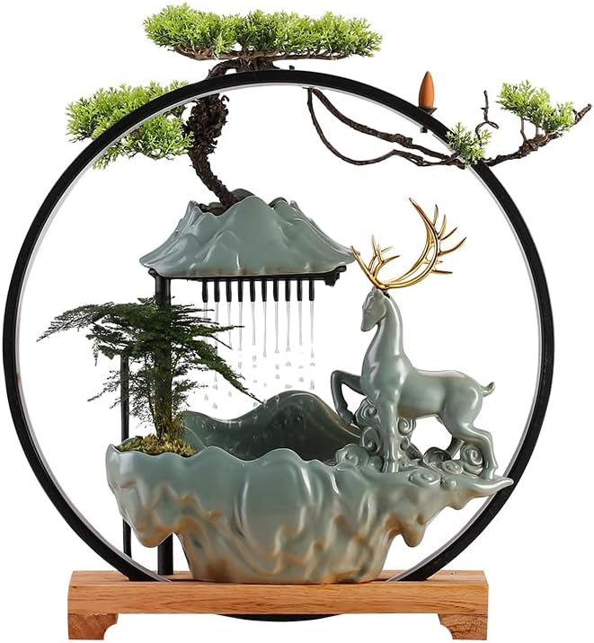 Elegant Indoor Fountain for Home Office and Living Room