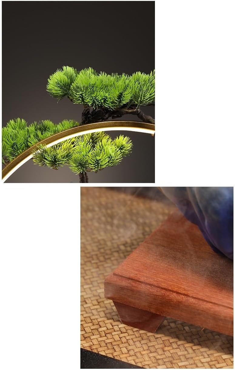 Chinese Style Ceramic Water Fountain for Wealth Attraction Indoor Decor 1