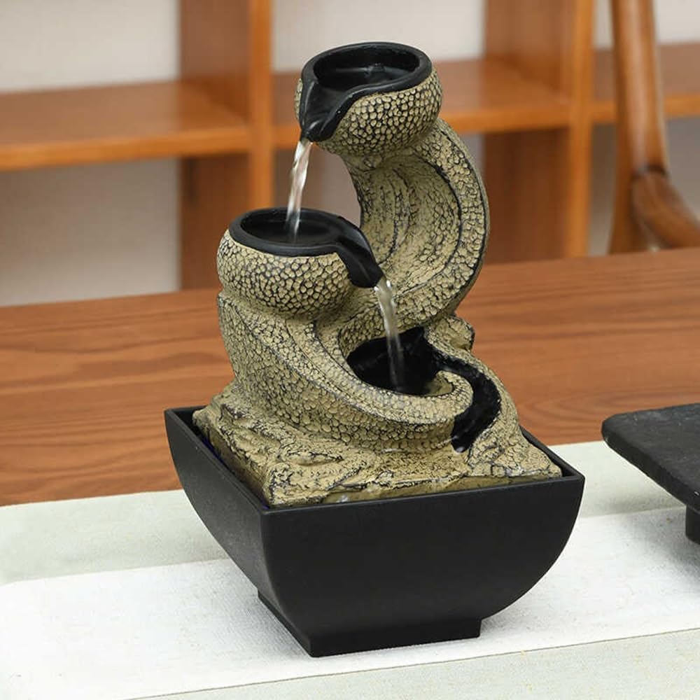 Elegant Desktop Water Fountain for Zen Decor