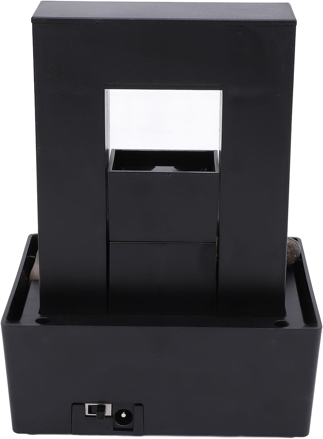 Tabletop Water Fountain with LED Light and Pebbles