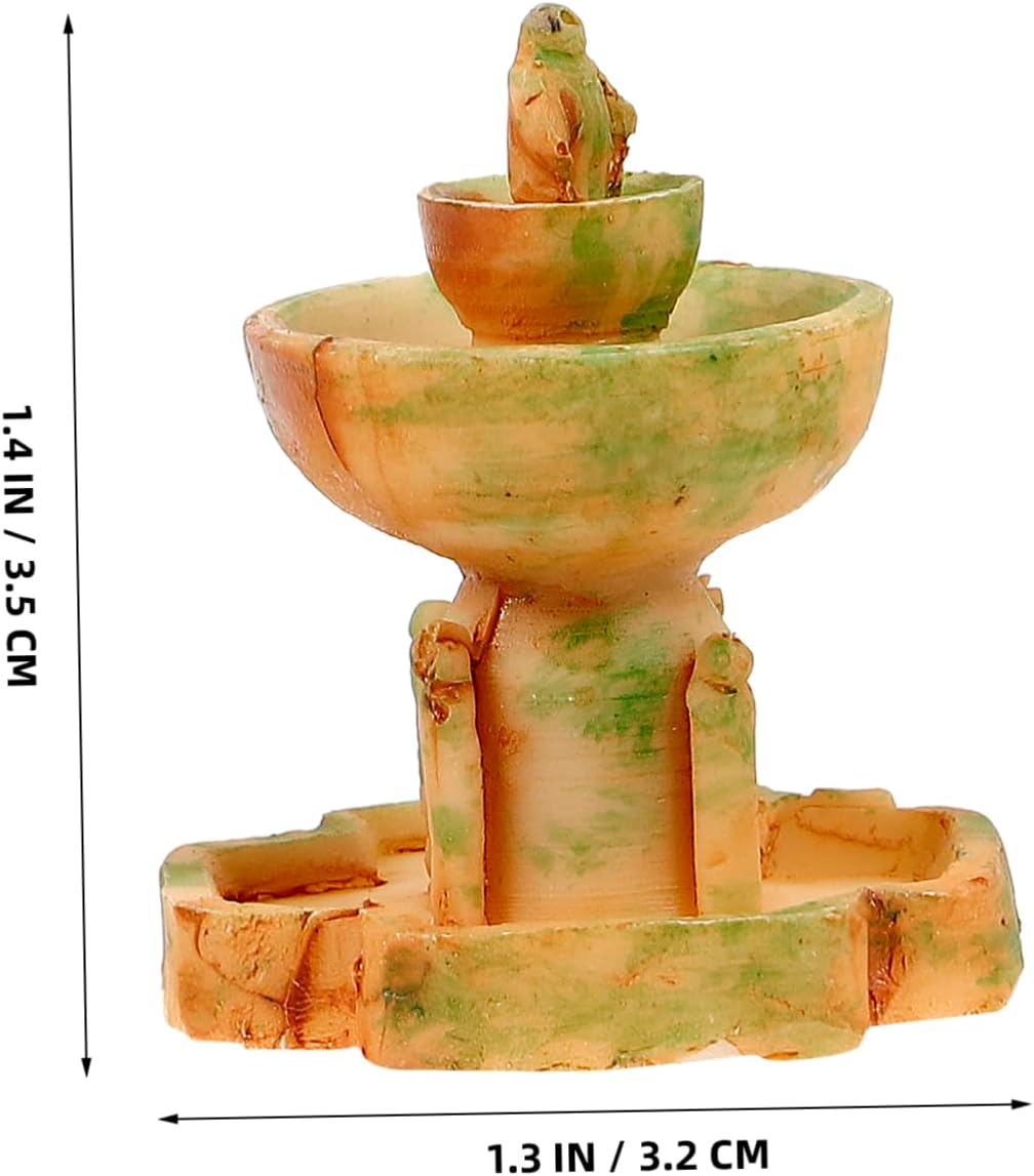 POPETPOP 3Pcs Miniature Fountain for Tabletop Decoration