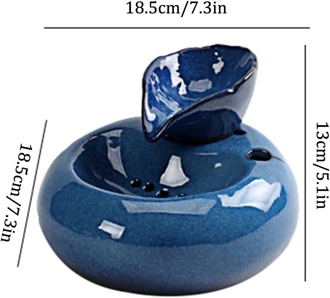 Ceramic Mini Waterfall Fountain for Office and Home