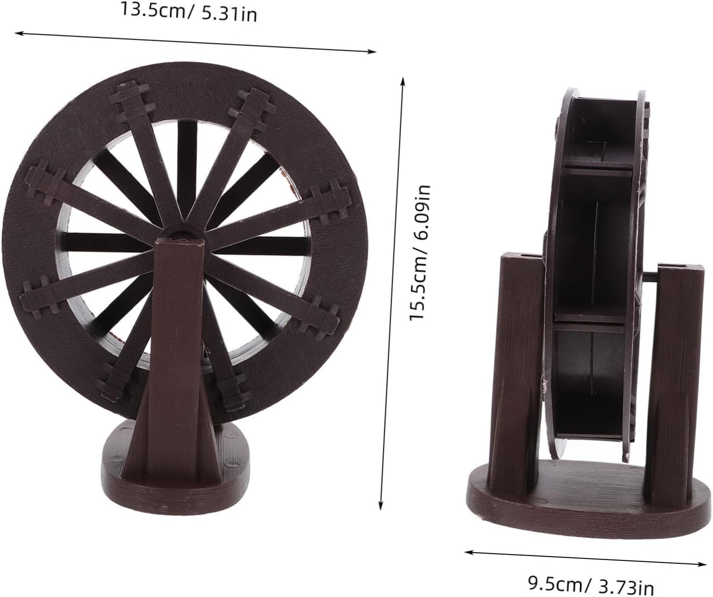 DIY Rotating Water Wheel for Fountain Landscape Decoration