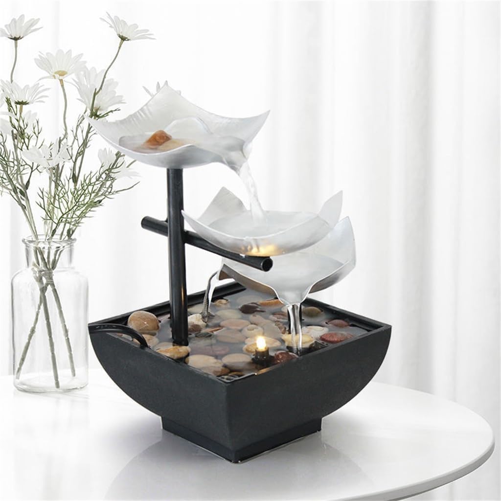 Rockery Water Fountain for Living Room and Bedroom Decor
