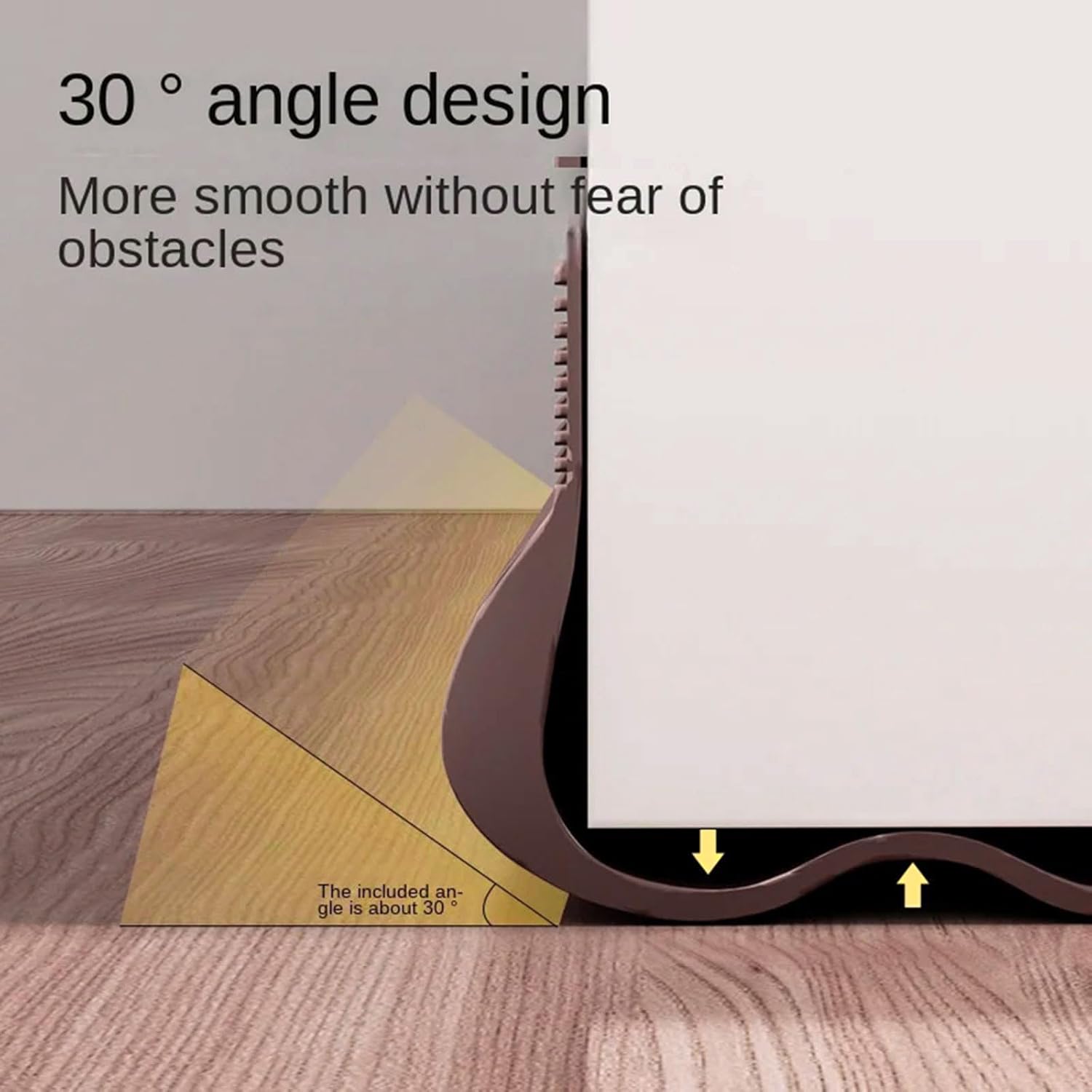 Door Draft Stopper for Exterior and Interior Doors