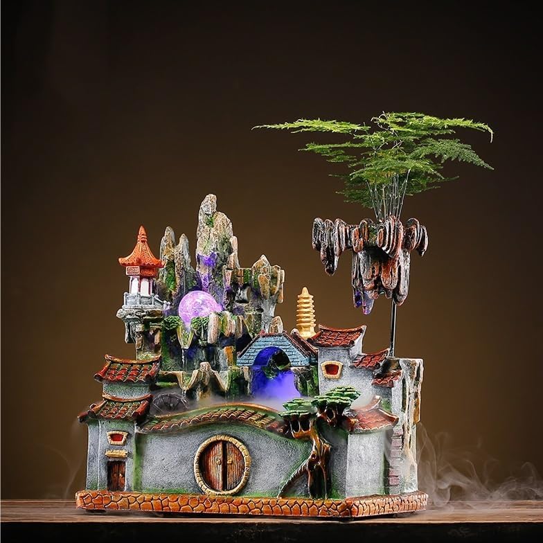 Indoor Fountain Tabletop - Calming Water Decor for Home Office