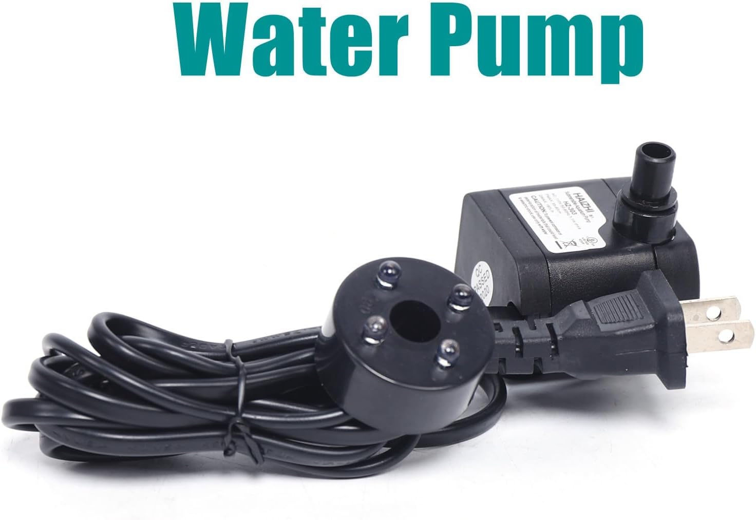 Winneshop Tabletop Fountain with LED Lights and Pump