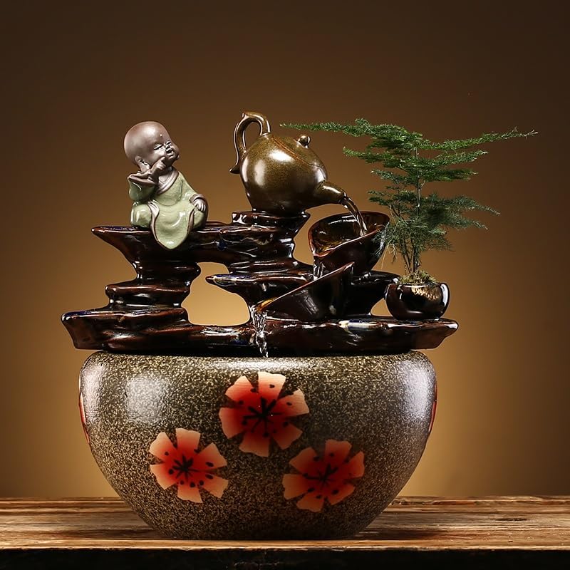 Elegant Indoor Tabletop Fountain Decor
