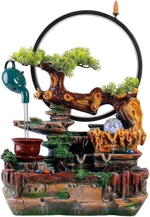 Indoor Fountain Tabletop Fountain Decorative Water Feature