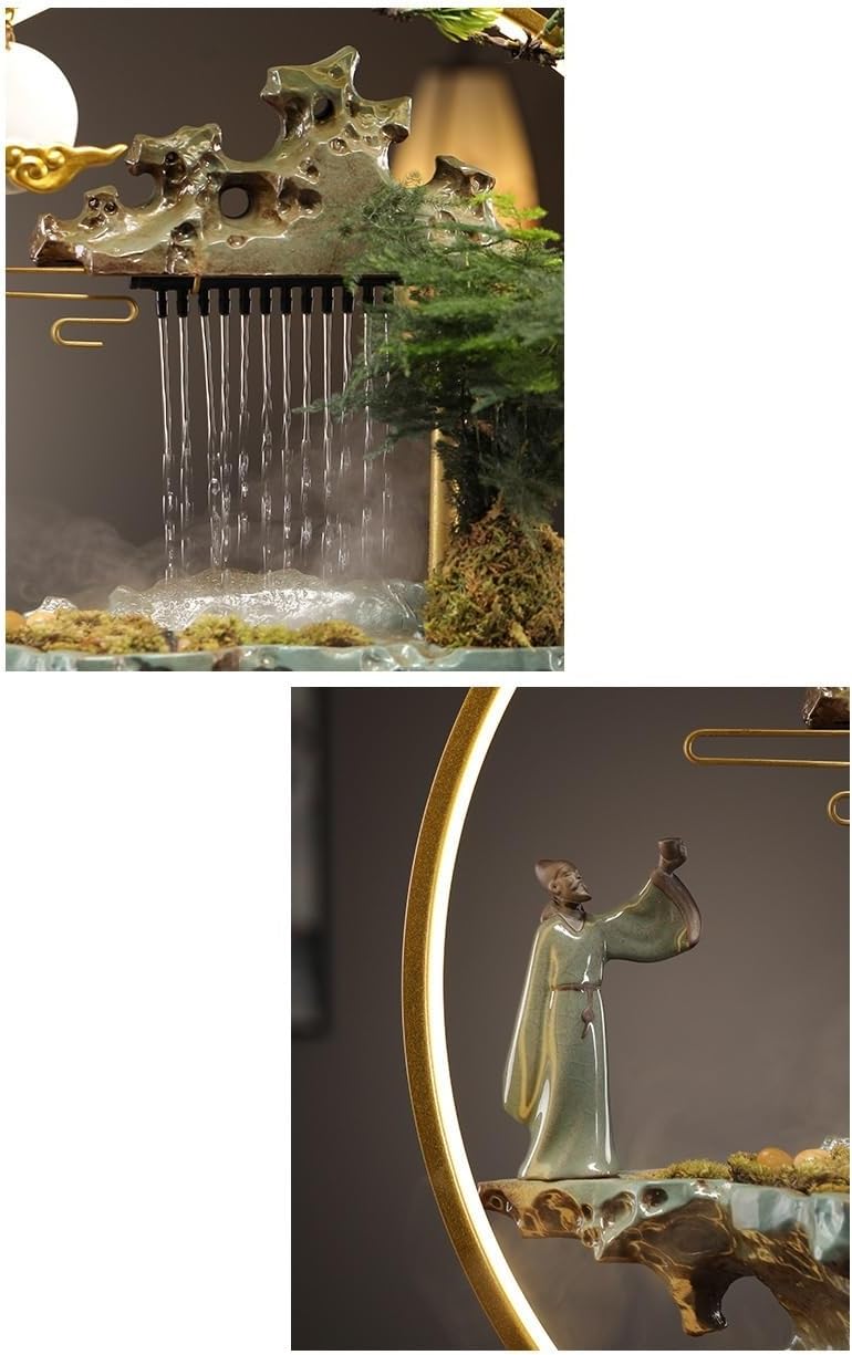 Indoor Lucky Water Fountain with Circulating Water Feature