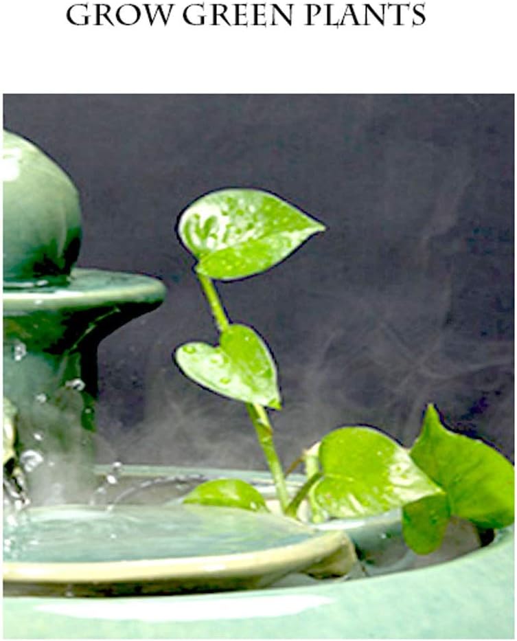 SHQ Blue Tabletop Ceramic Water Fountain for Home Office