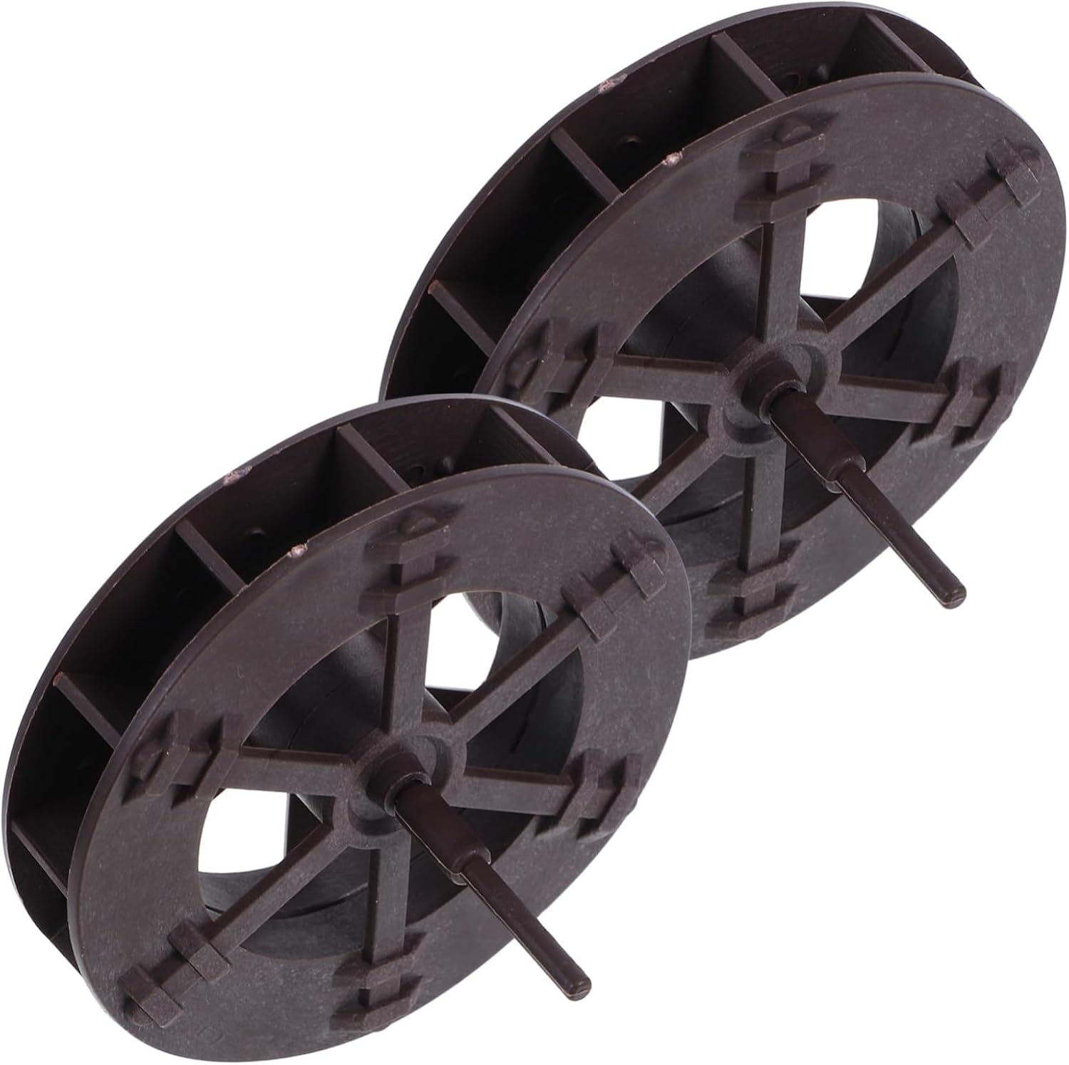 FAVOMOTO 2pcs Micro Water Wheel Fountain Decoration for Aquarium and Zen Garden
