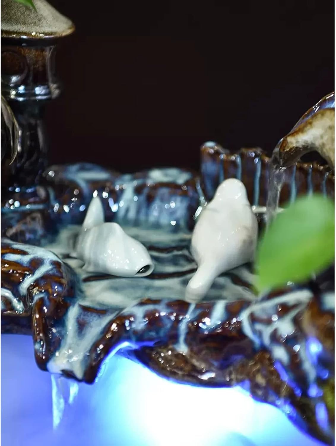 Ceramic Tabletop Fountain for Indoor Decor