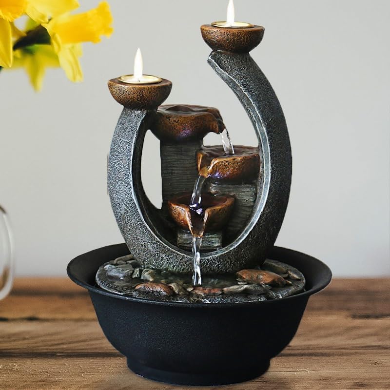 Resin Decoration Fountain Indoor Water Fountain Decor