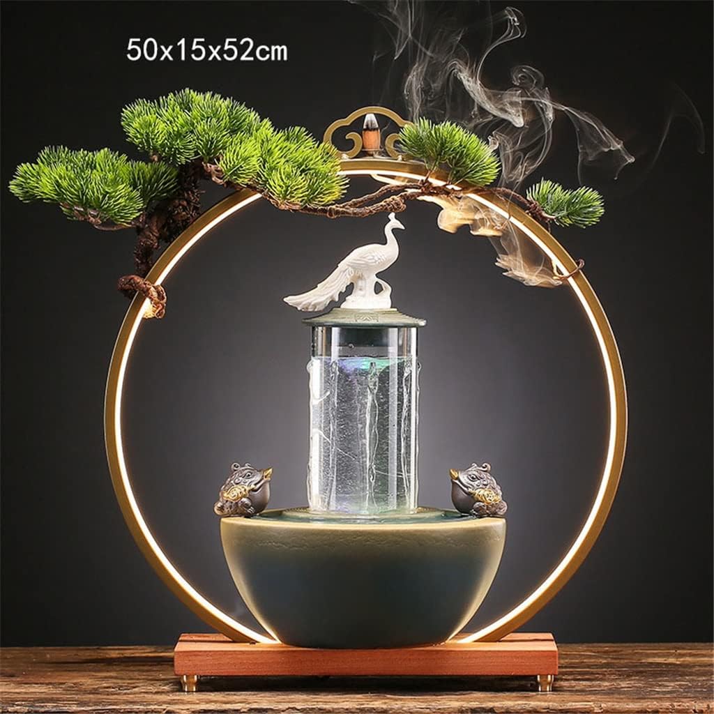 Flowing Water Fountain for Home Office Decor