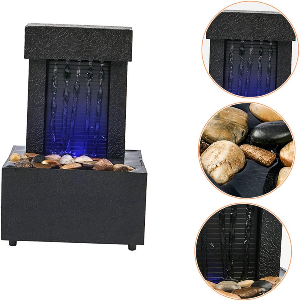 1set Creative Indoor Tabletop Fountain for Relaxation and Zen Meditation