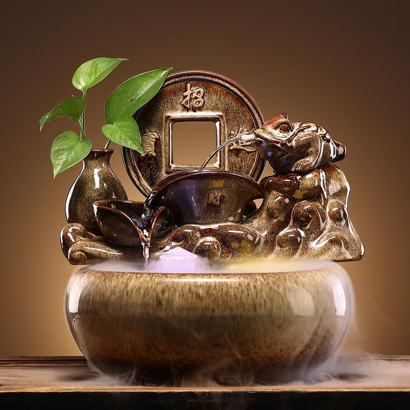 Stylish Indoor Tabletop Water Fountain Decor