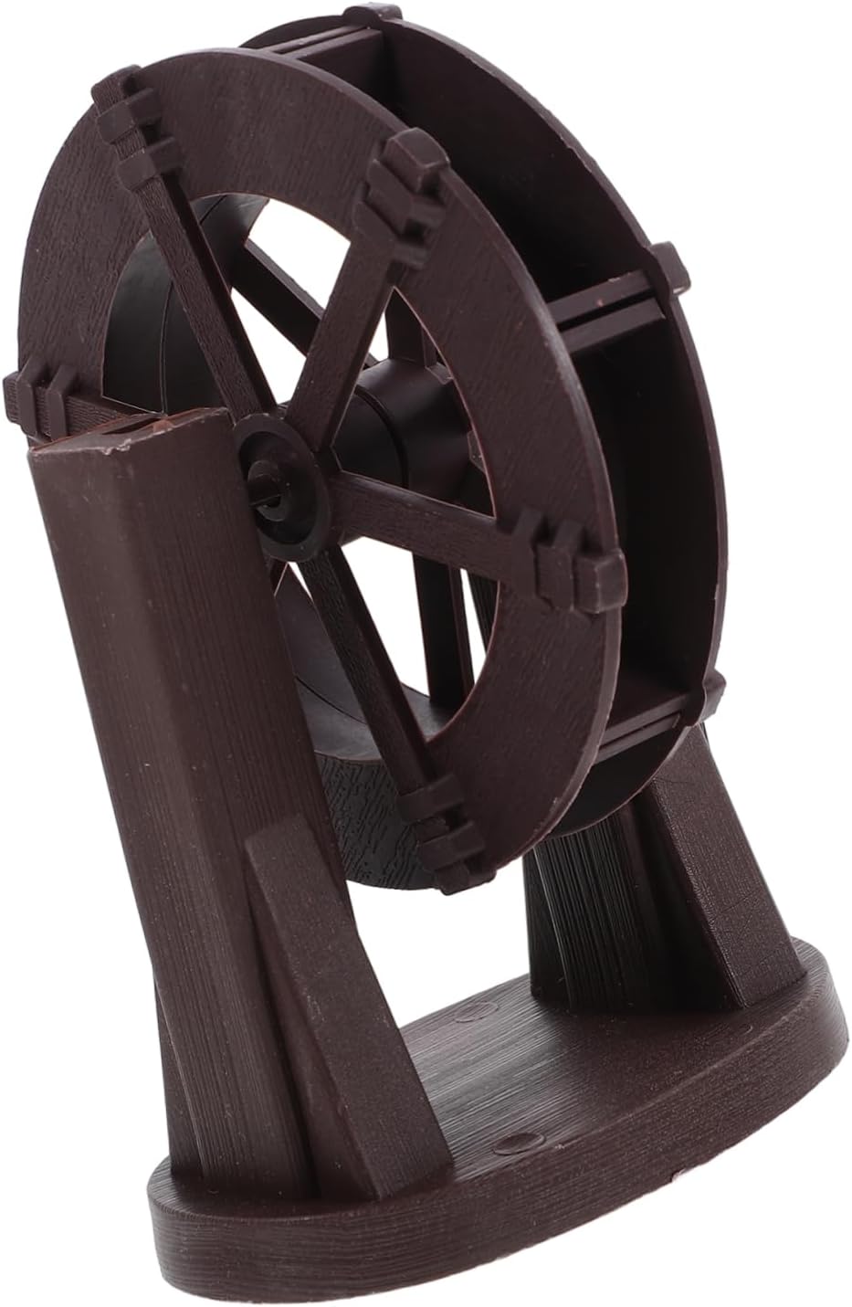 Luxshiny Miniature Water Wheel Fountain Decor for Indoor and Office
