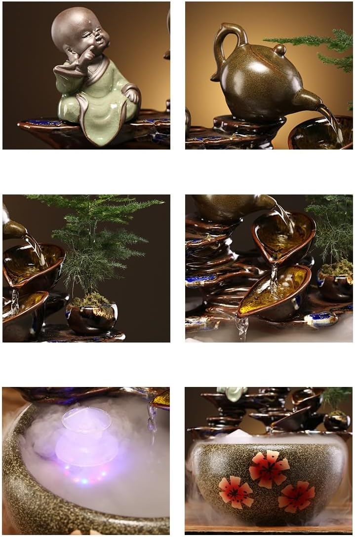 Elegant Indoor Tabletop Fountain Decor