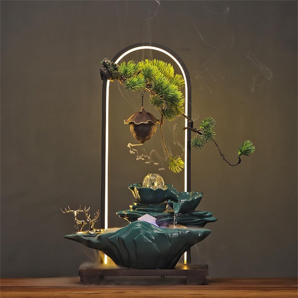 Modern Flowing Water Desktop Fountain Home Decor