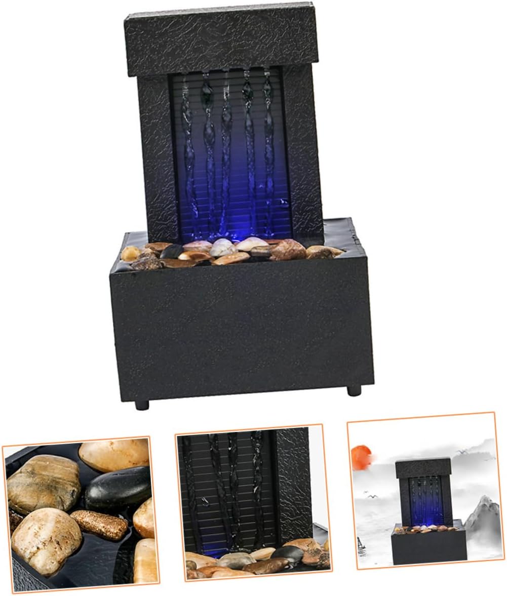 1set Creative Indoor Tabletop Fountain for Relaxation and Zen Meditation