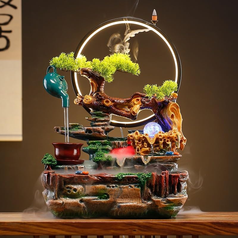 Indoor Fountain Tabletop Fountain Decorative Water Feature