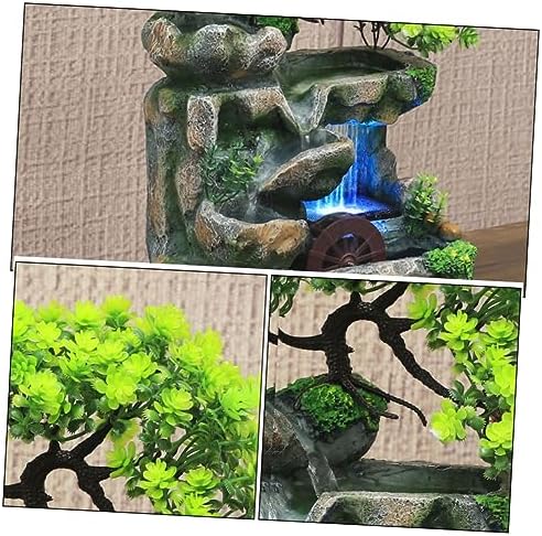 Hemobllo Tabletop Fountain for Home Office Living Room Decor