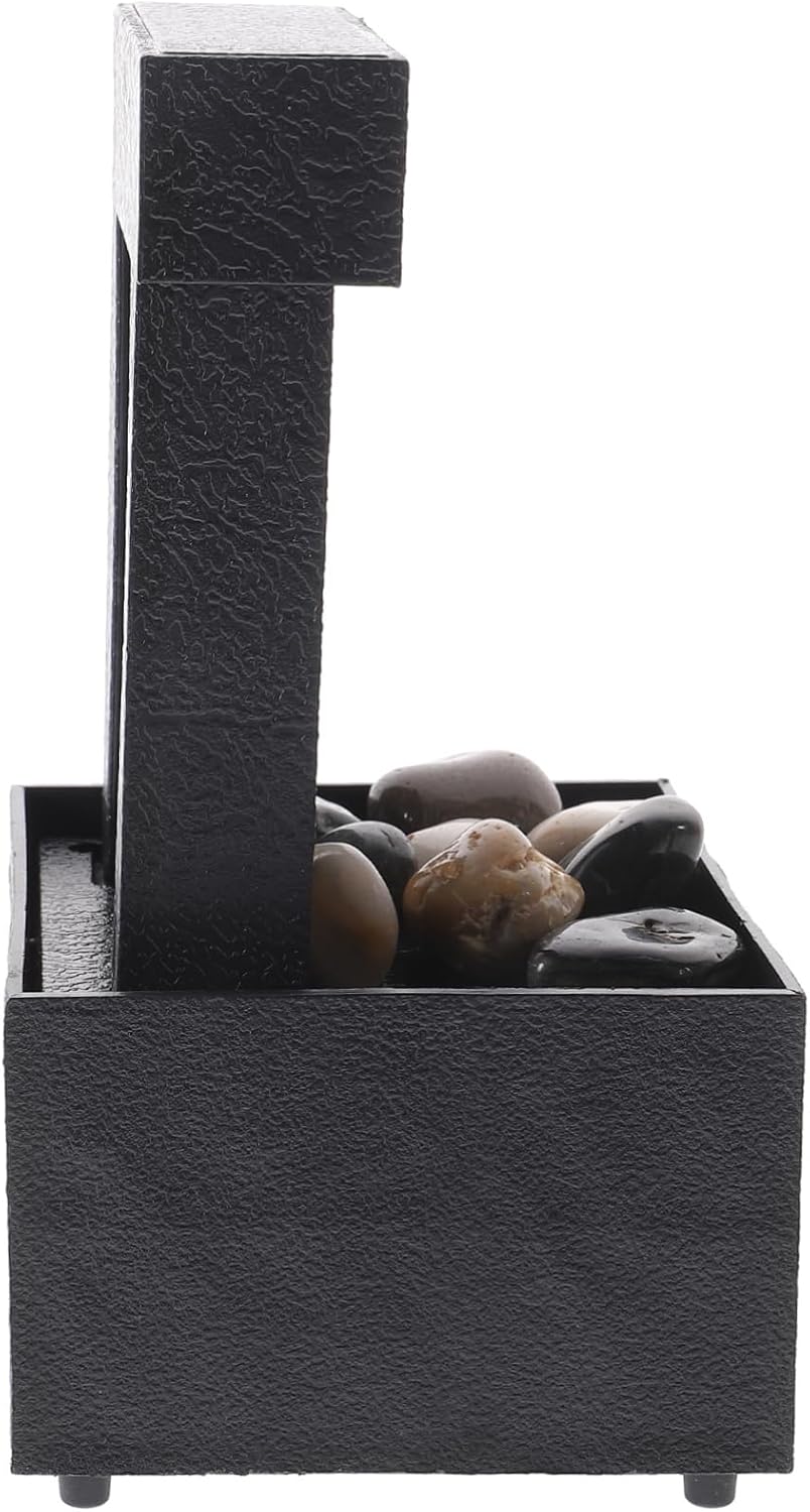 Garneck Indoor Water Fountain Tabletop Zen Decor for Home