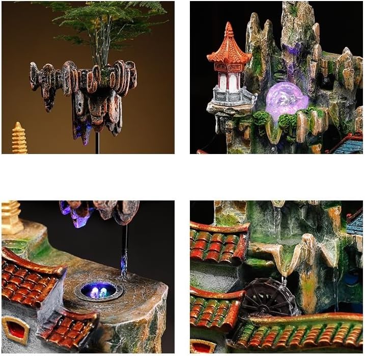 Indoor Fountain Tabletop - Calming Water Decor for Home Office