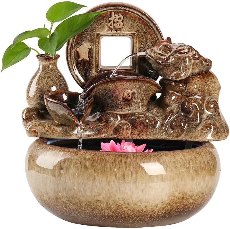 Stylish Indoor Tabletop Water Fountain Decor