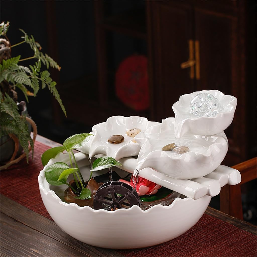 Streaming Water Decorative Fountain for Home Tabletop