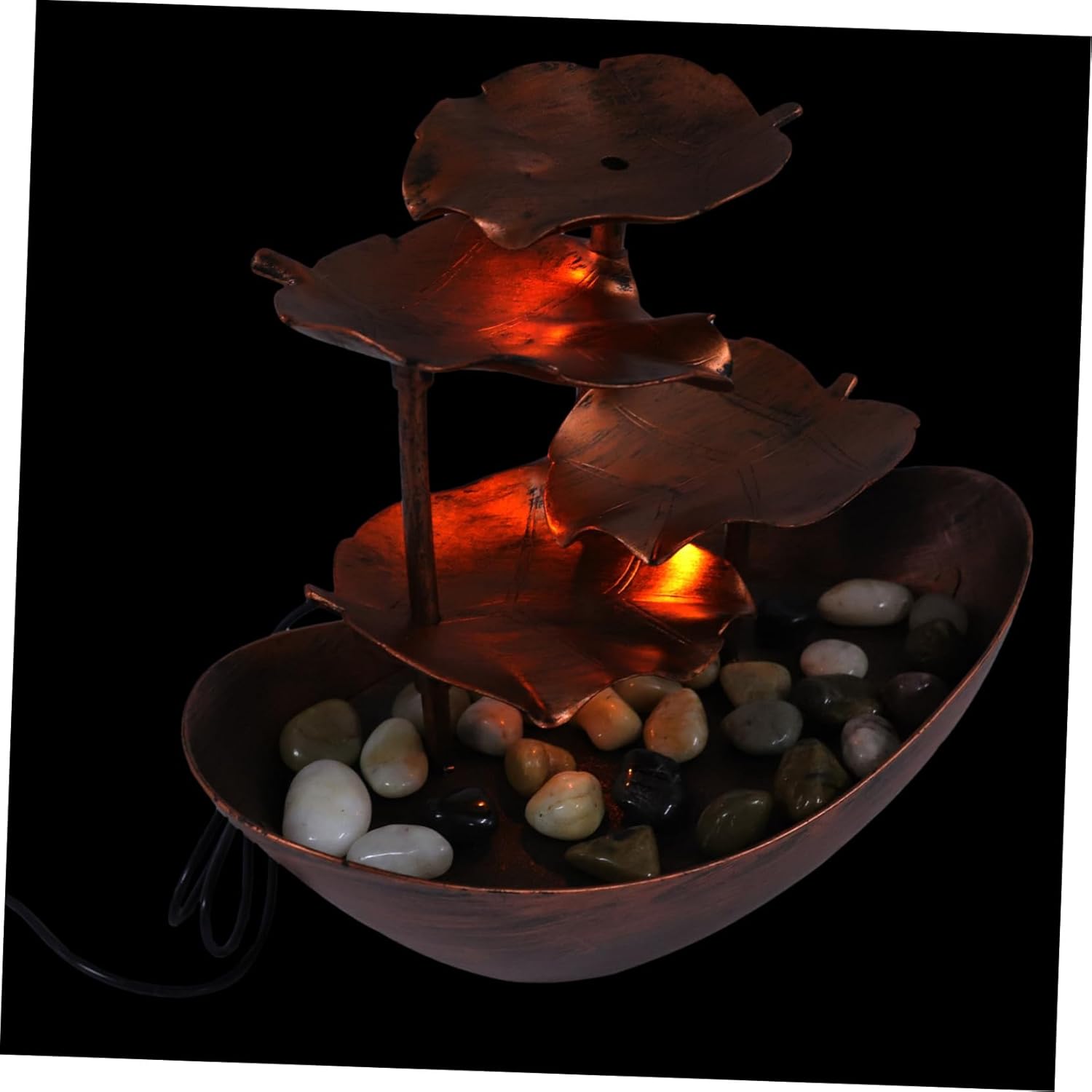 Material Running Water Tabletop Fountain Decor for Living Room