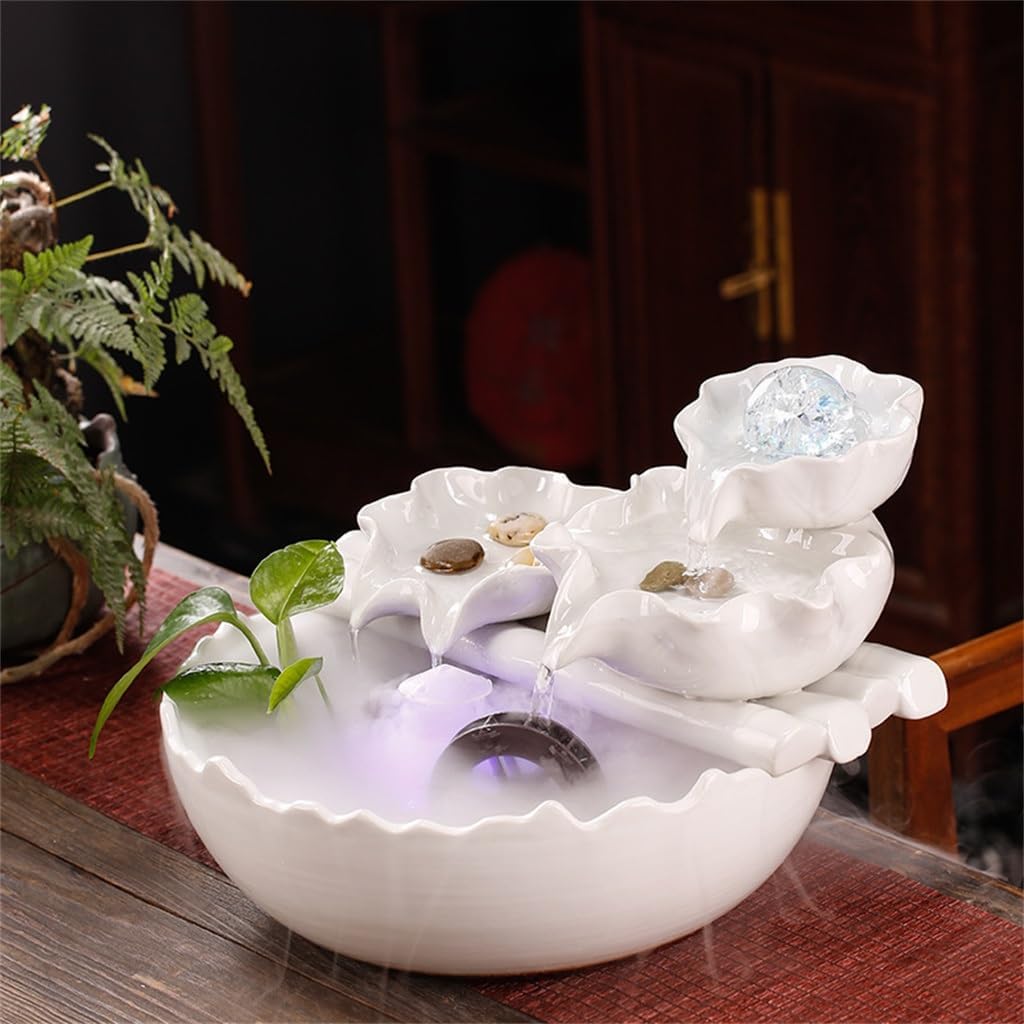 Streaming Water Decorative Fountain for Home Tabletop