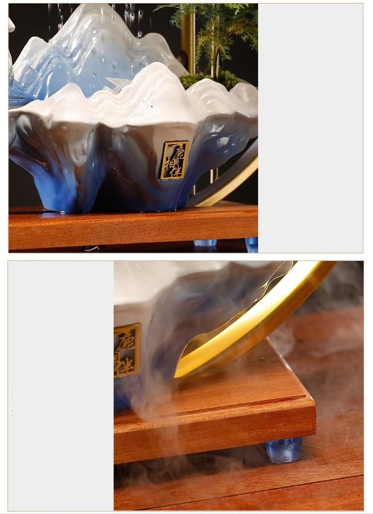 Indoor Decorative Water Fountain with Zen Flow and Lucky Elements