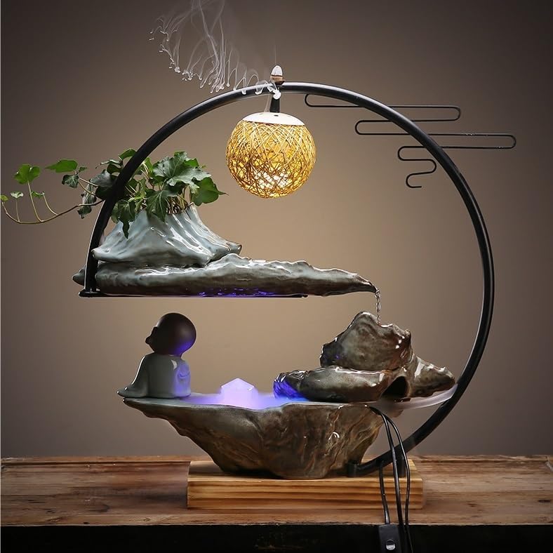Indoor Fountain with Aromatherapy and Calm Atmosphere