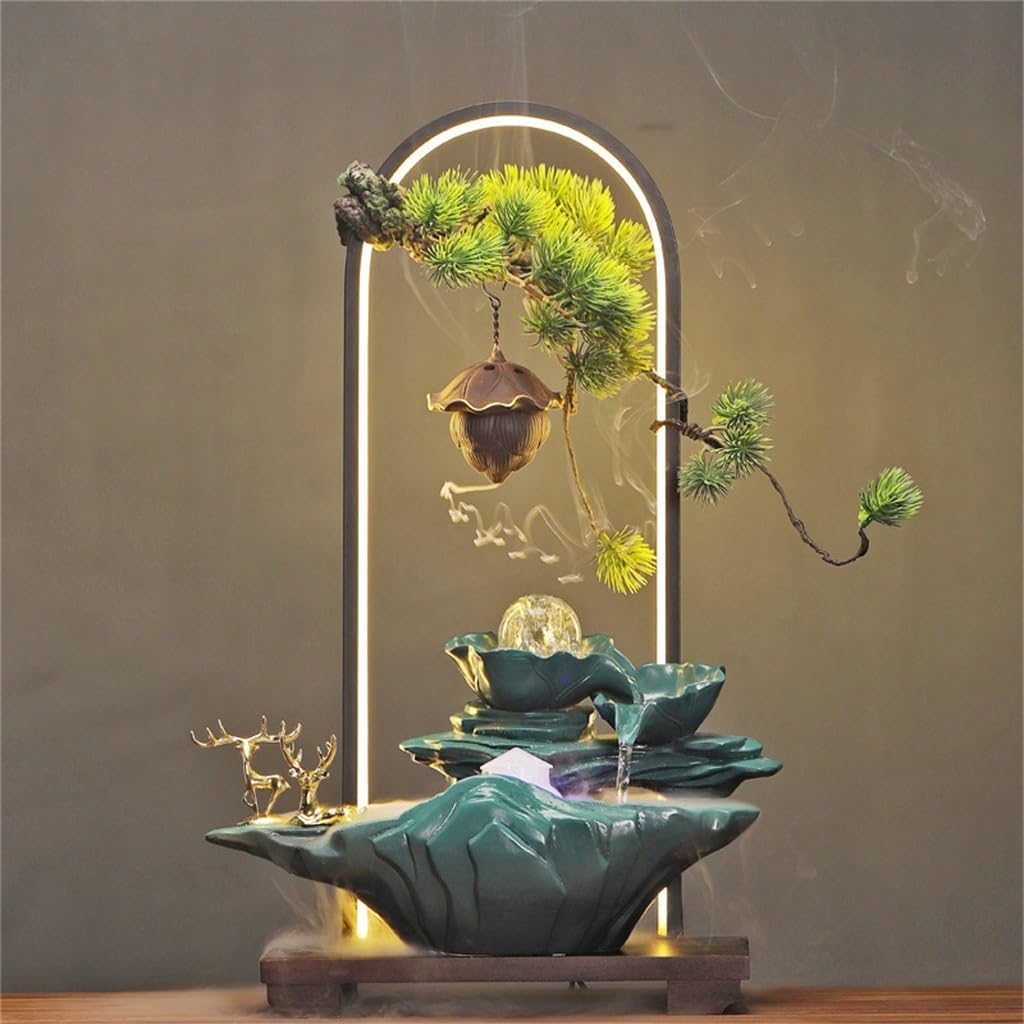 Modern Flowing Water Desktop Fountain Home Decor