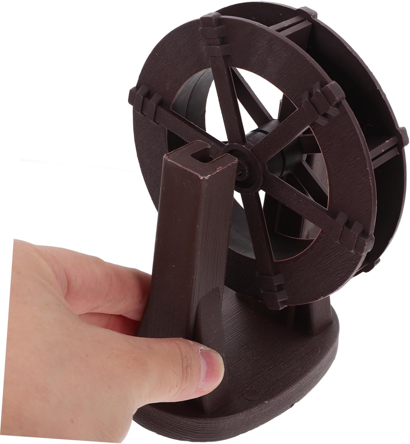 Luxshiny Miniature Water Wheel Fountain Decor for Indoor and Office