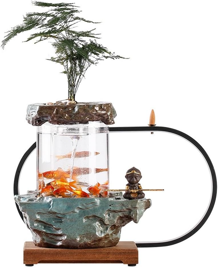 Soil Circulation Water Fountain for Living Room Office