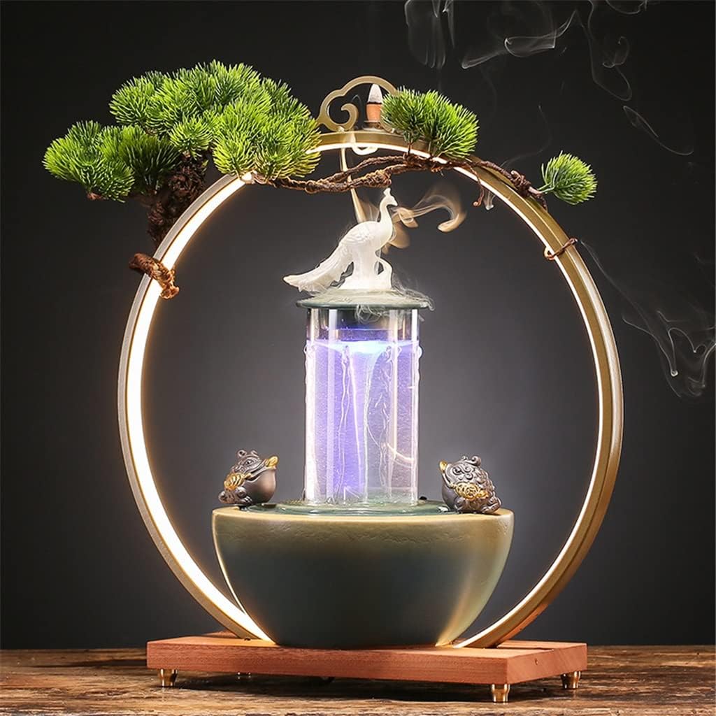 Flowing Water Fountain for Home Office Decor