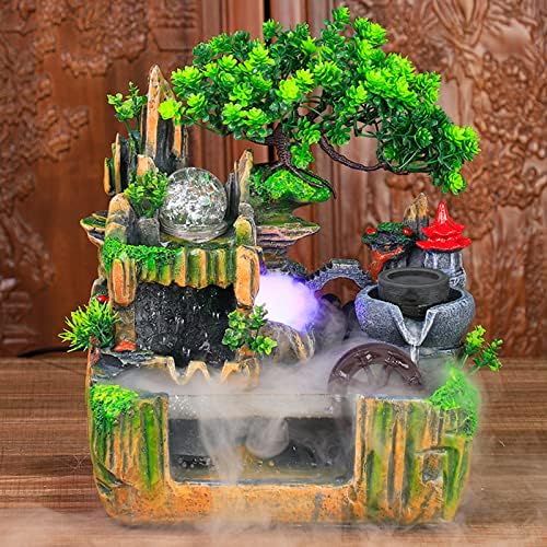 CaLaOCO Indoor Fountain with Rockery and LED Light 1