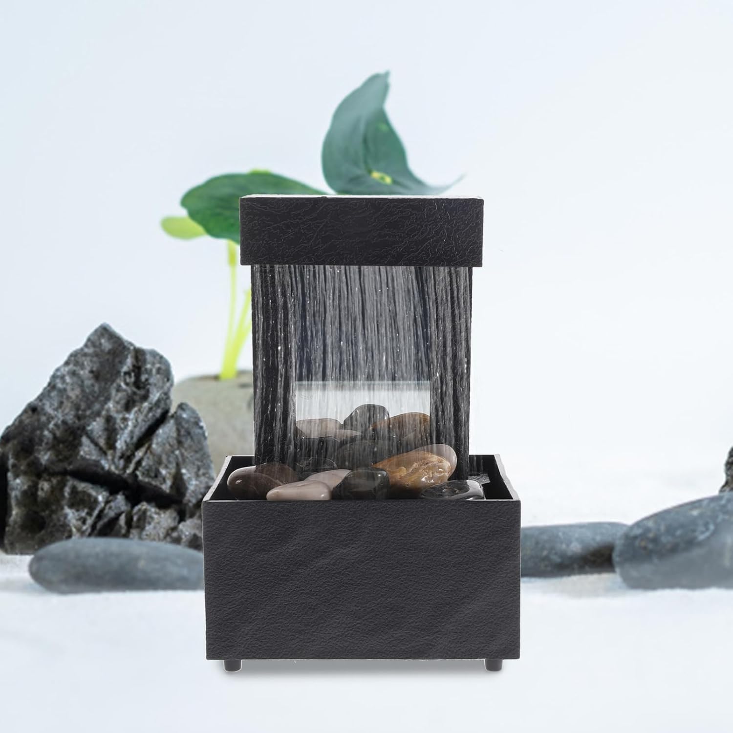 Indoor Water Fountain for Zen Decor and Relaxation
