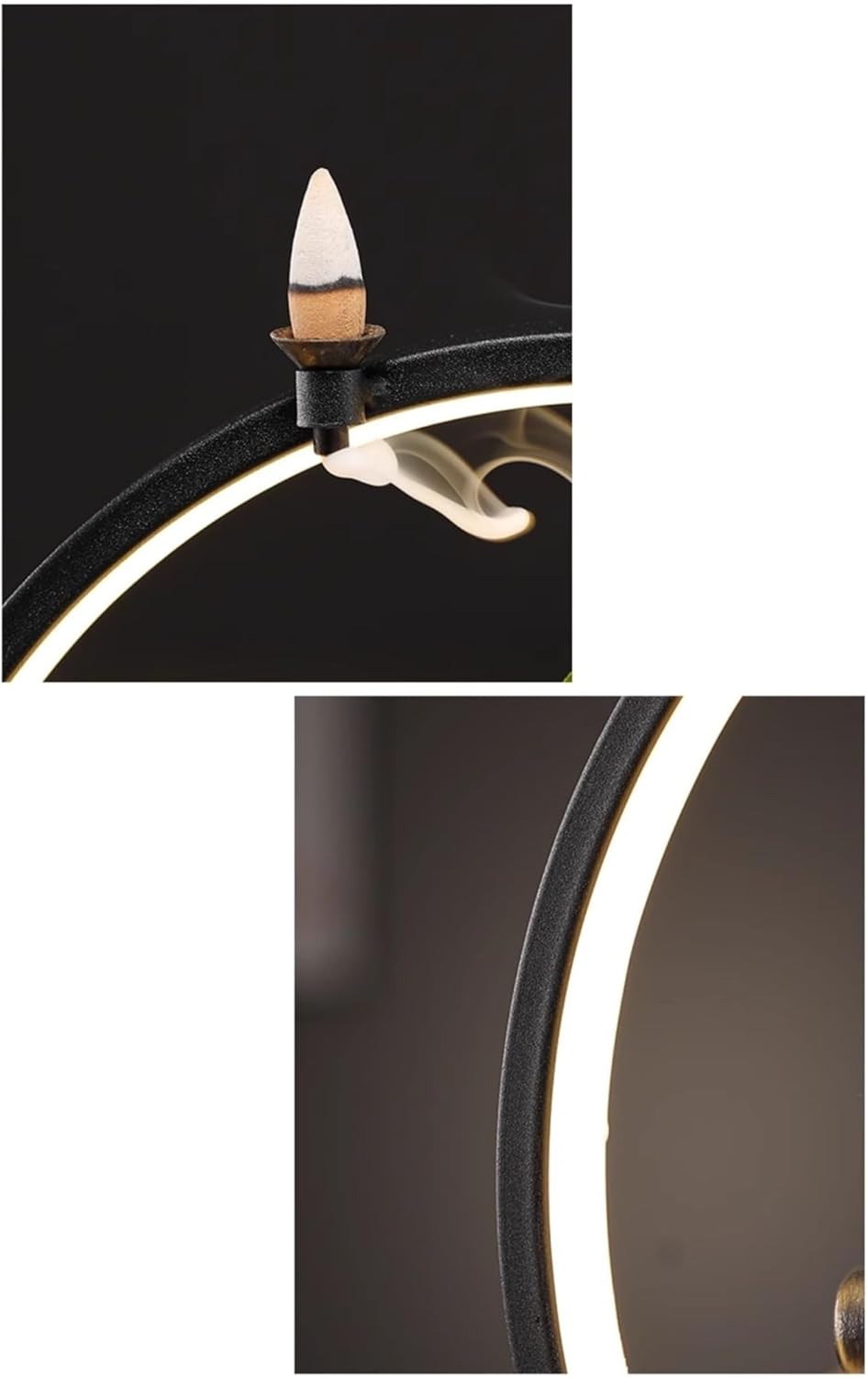 Indoor Ceramic Water Fountain with Zen Waterfall Design