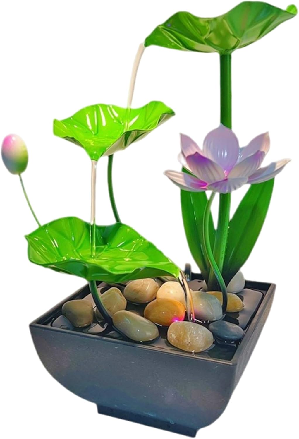 Indoor Waterfall Fountain with LED Lights